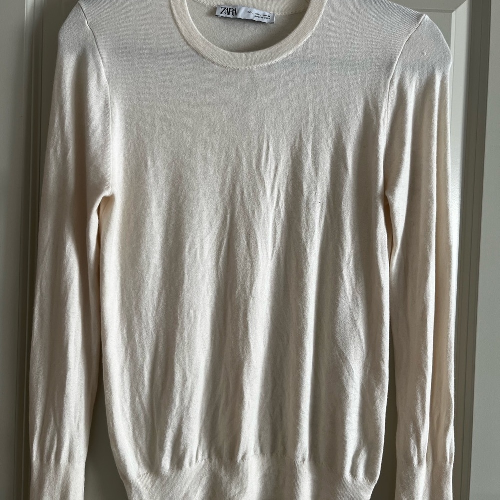 Zara Cream Women’s Sweater